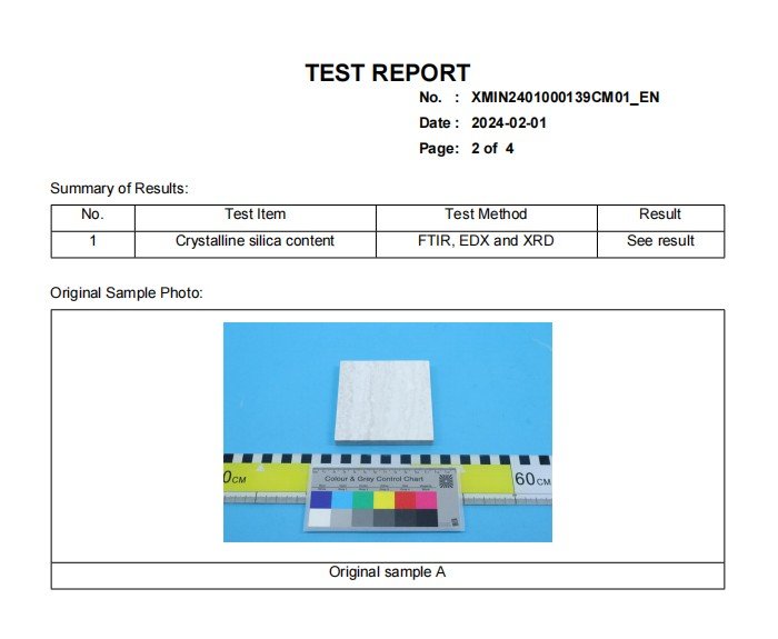 crystalline silica contect test by sgs certification (1)