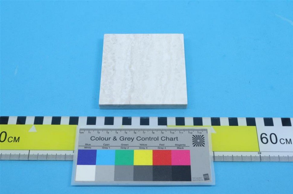 silica free solid surface sample
