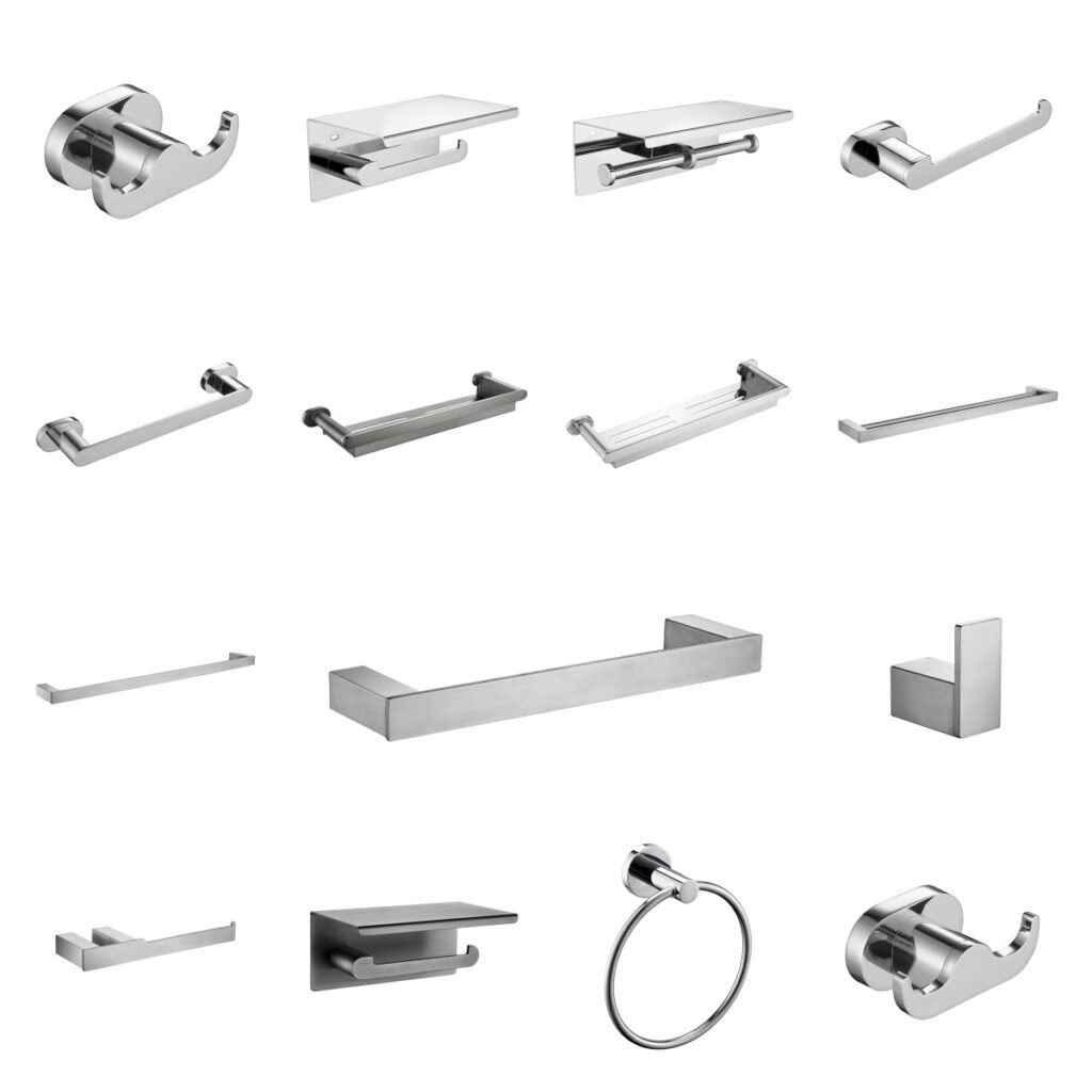 bathroom hook handles