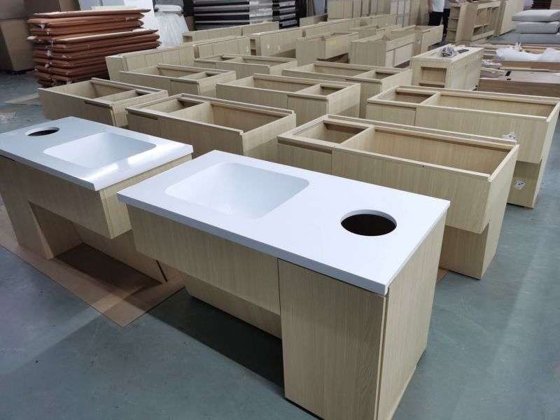 medical cabinet countertop with sinks (1)