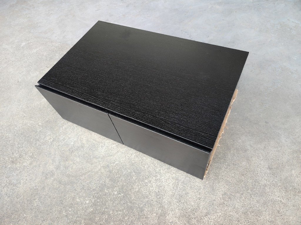 black wall mounted vanity cabinet (2)~1