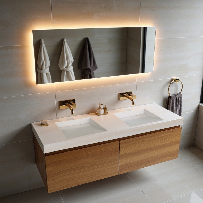 sinks with cabinet m8825