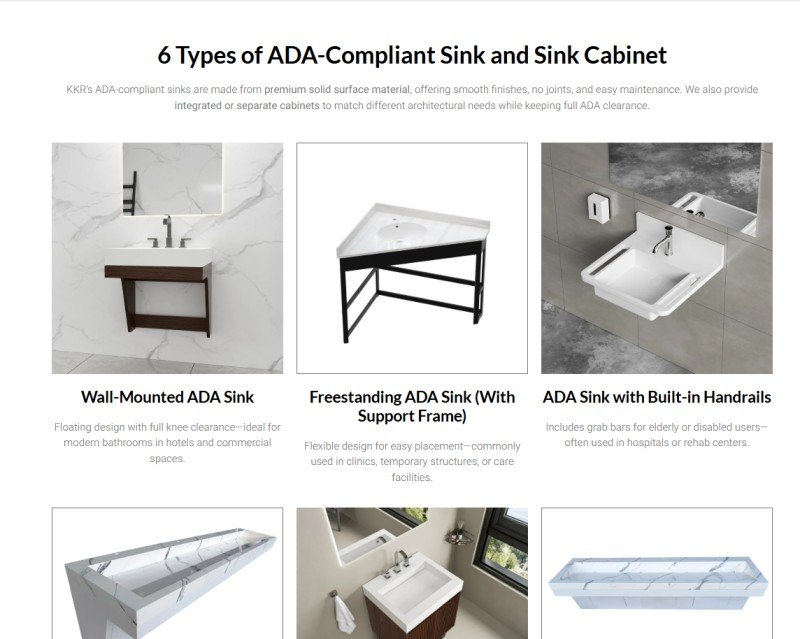 kingkonree ada sink